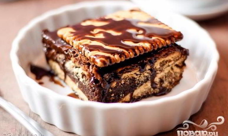 Рецепт пирожных с кофейным соусом