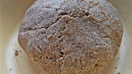 ржаное пирожное постное