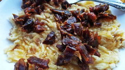 ржаное пирожное постное