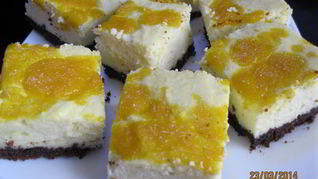 Творожное пирожное