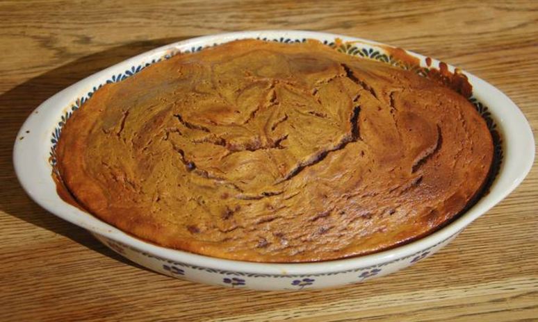 Рецепт тыквенно-шоколадного брауни