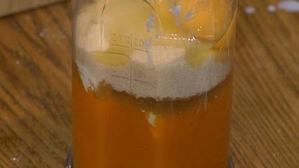 тыквенно-шоколадный брауни