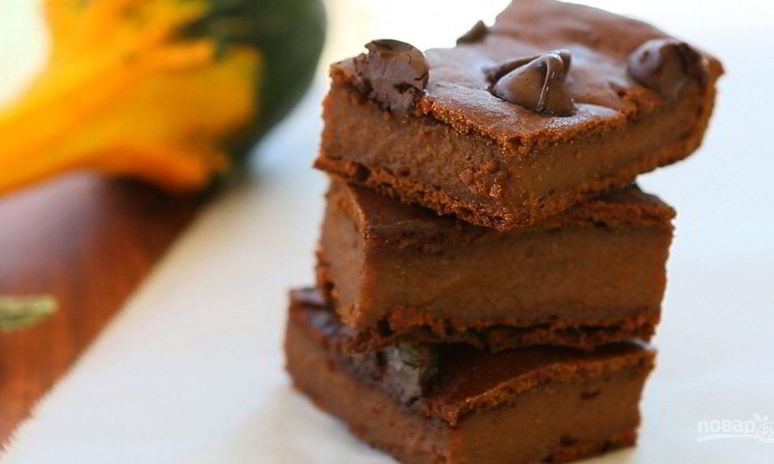 Рецепт тыквенных брауни