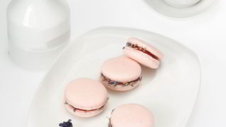 Вегетарианское пирожное макарон