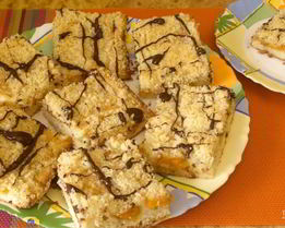 Восхитительные персиковые пирожные