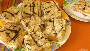 Восхитительные персиковые пирожные