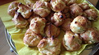 Заварные пирожные с ванильным кремом