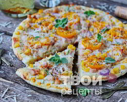 Белая пицца