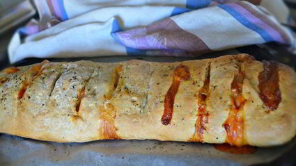 итальянская пицца-рулет стромболи