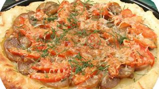 Картофельная пицца