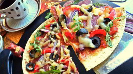 летняя пицца