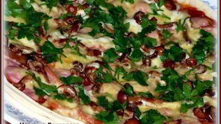 Пицца из бездрожжевого теста