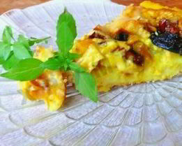 Пицца из кабачков в духовке с сыром