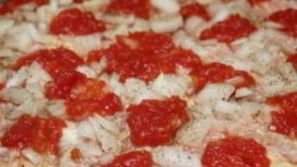 пицца из куриного фарша