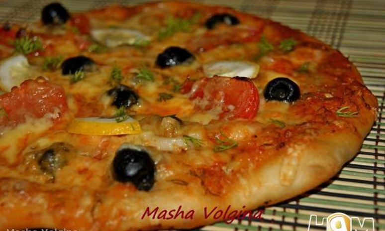 Рецепт пиццы маринара