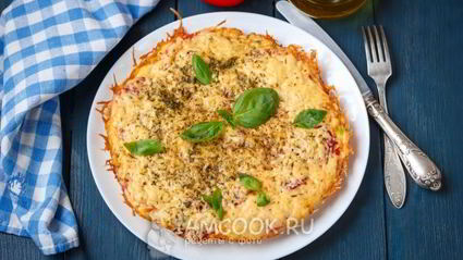 пицца минутка на сковороде