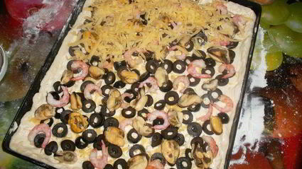 пицца морская