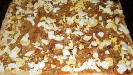 пицца на дрожжевом тесте по-домашнему