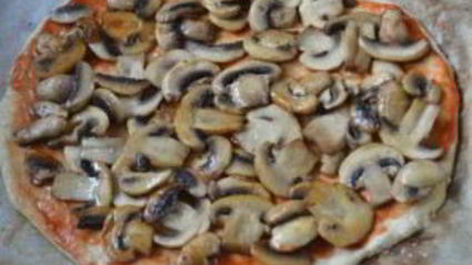 пицца на кефире в духовке