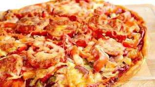 Пицца на кефире