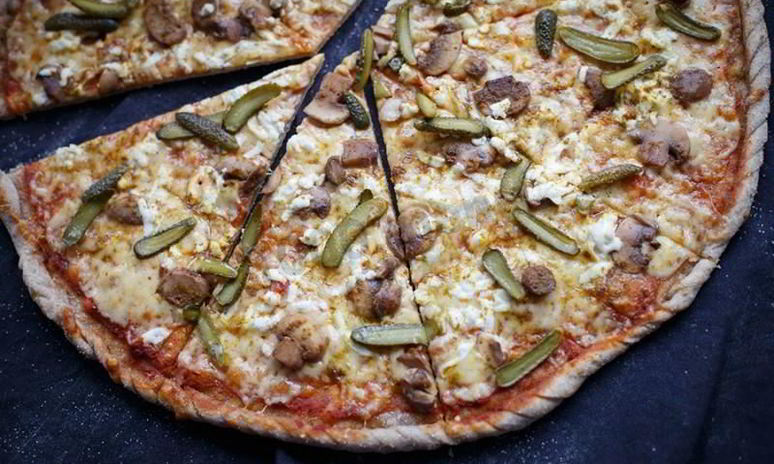 Рецепт пиццы с адыгейским сыром