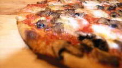 пицца с грибами