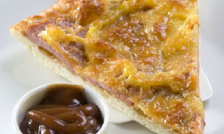 Рецепт пиццы с колбасой и грибами