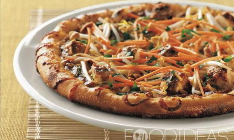 Рецепт пиццы с корейской морковью