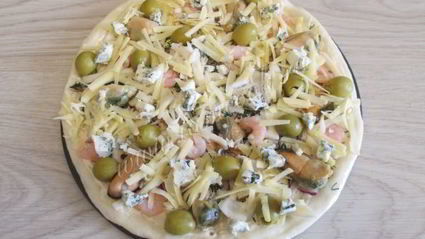 пицца с морепродуктами