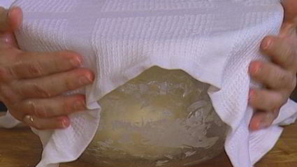 пицца с радиккио и моцареллой