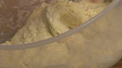 пицца с радиккио и моцареллой