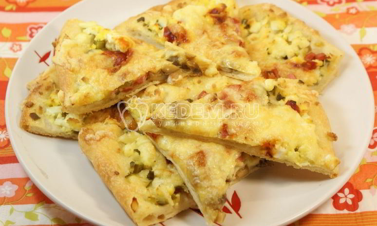 Рецепт пиццы скорой