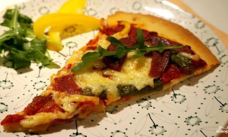 Рецепт творожной пиццы