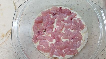 заливная пицца-пирог с лавашом