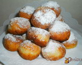Творожные пончики