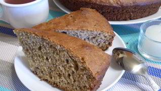 Коврижка с вареньем на кефире