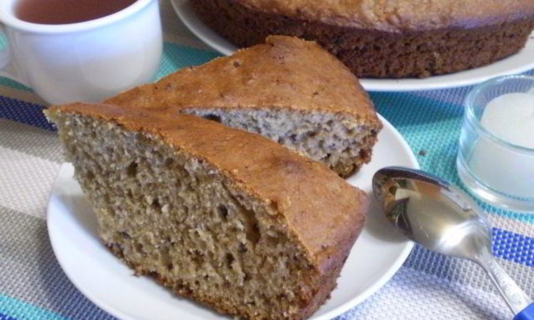 Рецепт коврижки с вареньем на кефире