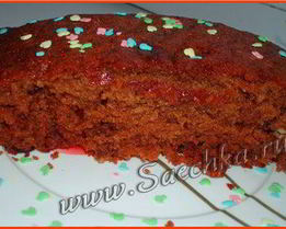 Постная медовая коврижка