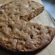 Шарлотка с яблоками