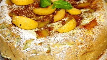 макова — грушевая шарлотка с ванильно-грушевым вареньем