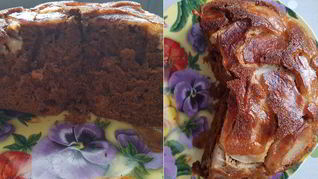 Медовая шарлотка