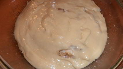 ореховая шарлотка на сгущенке