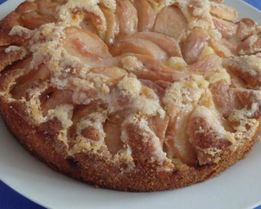 Персиковая шарлотка из моего детства