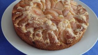 Персиковая шарлотка из моего детства