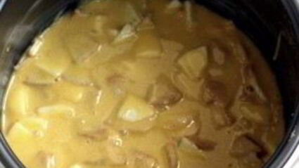 постная шарлотка в мультиварке