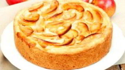 постная шарлотка в мультиварке