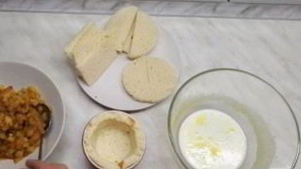 шарлотка из сухого батона