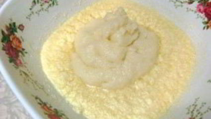 шарлотка из сушеных яблок