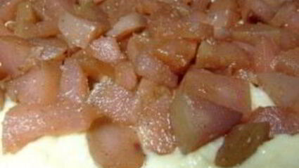 шарлотка из сушеных яблок