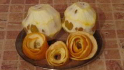 шарлотка с апельсинами